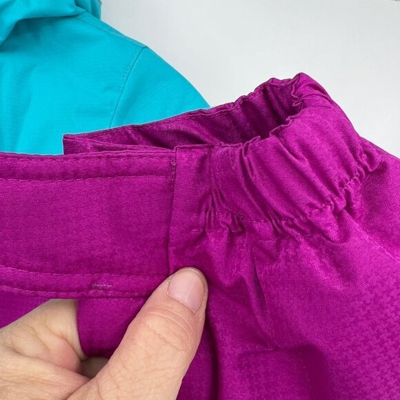 Gerry Youth Jacket Sz Xs Colorblock Purple Blue Insulated - Picture 7 of 16